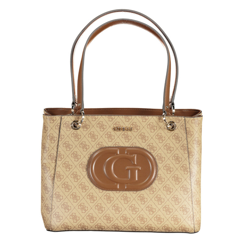 GUESS JEANS WOMEN&39S BAG BEIGE