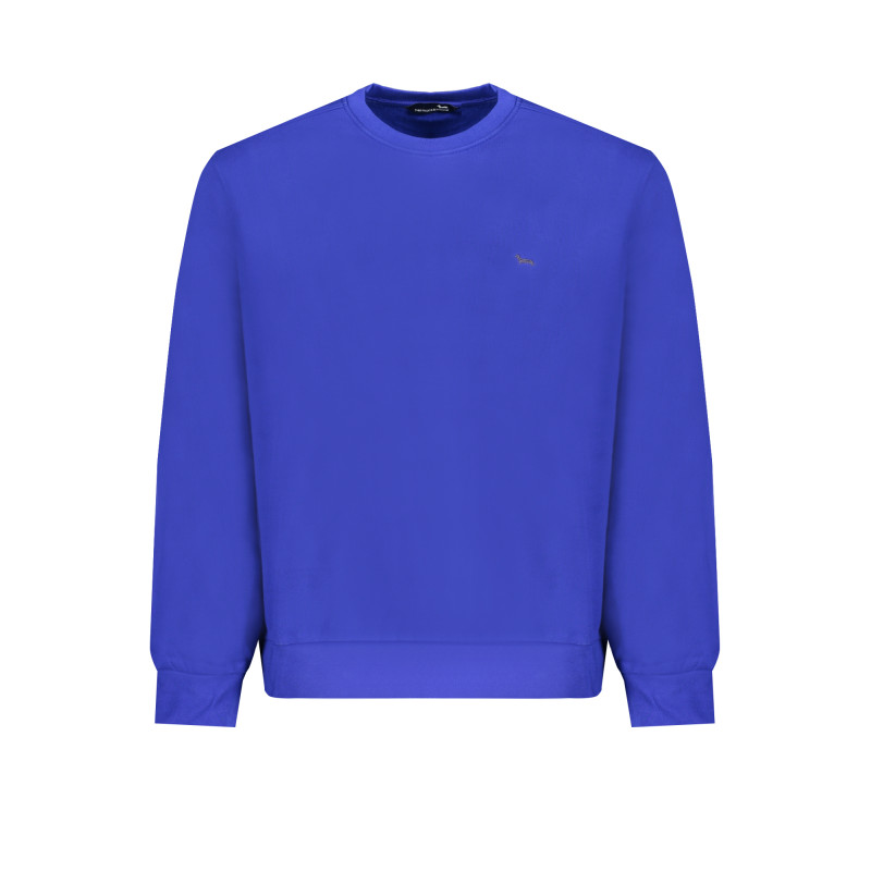 HARMONT &amp BLAINE MEN&39S BLUE ZIP-UP SWEATSHIRT