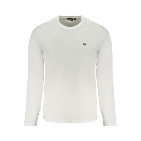 NAPAPIJRI LONG SLEEVE T-SHIRT MEN WHITE