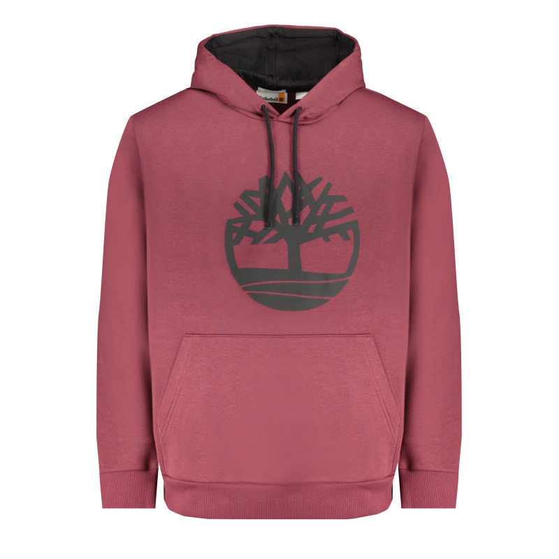 TIMBERLAND MEN&39S RED ZIP-UP SWEATSHIRT