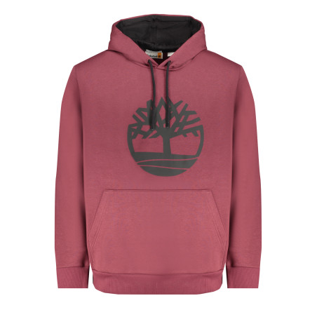 TIMBERLAND MEN&39S RED ZIP-UP SWEATSHIRT