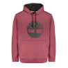 TIMBERLAND MEN&39S RED ZIP-UP SWEATSHIRT