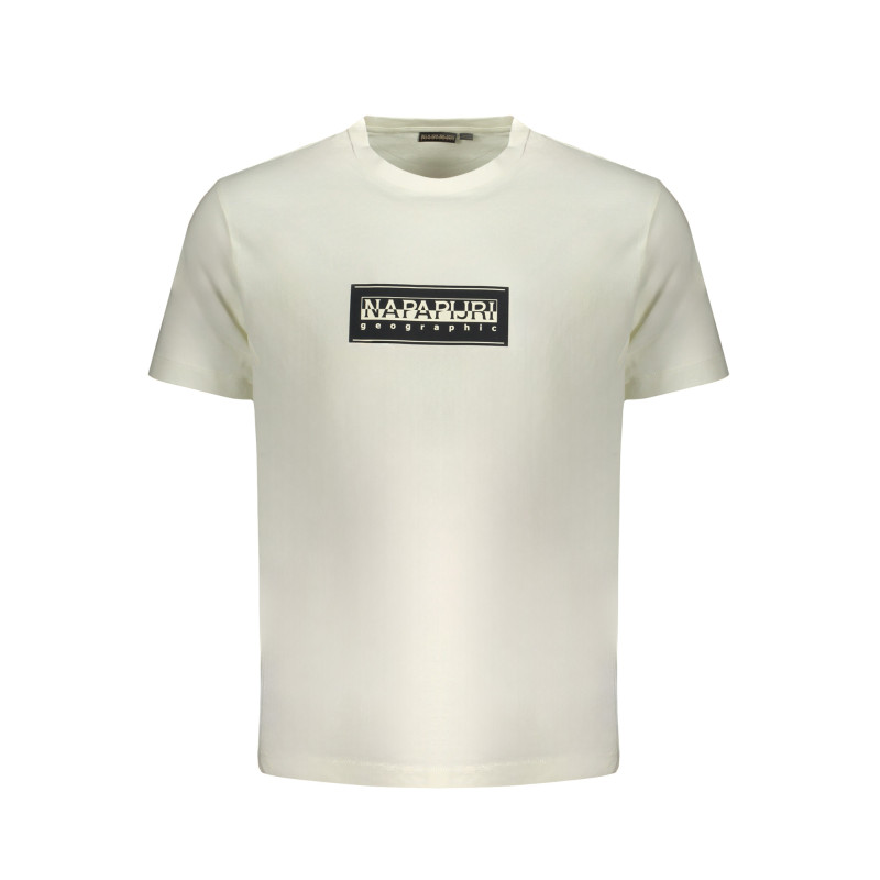 NAPAPIJRI T-SHIRT MANICHE CORTE UOMO BIANCO