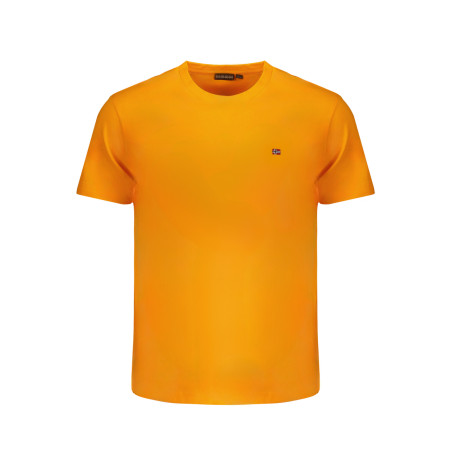 NAPAPIJRI T-SHIRT MANICHE CORTE UOMO ARANCIO