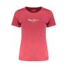 PEPE JEANS WOMEN&39S SHORT SLEEVE T-SHIRT RED