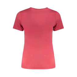 PEPE JEANS T-SHIRT MANICHE CORTE DONNA ROSSO