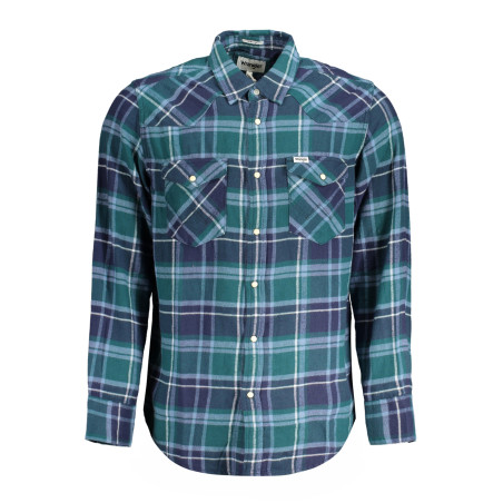 WRANGLER LONG SLEEVE SHIRT MEN GREEN