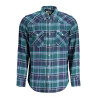 WRANGLER CAMICIA MANICHE LUNGHE UOMO VERDE