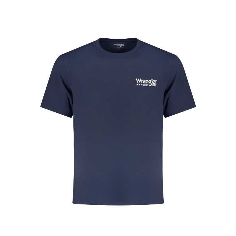 WRANGLER T-SHIRT MANICHE CORTE UOMO BLU