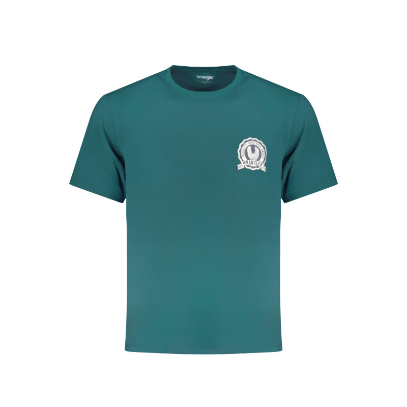 WRANGLER T-SHIRT MANICHE CORTE UOMO VERDE