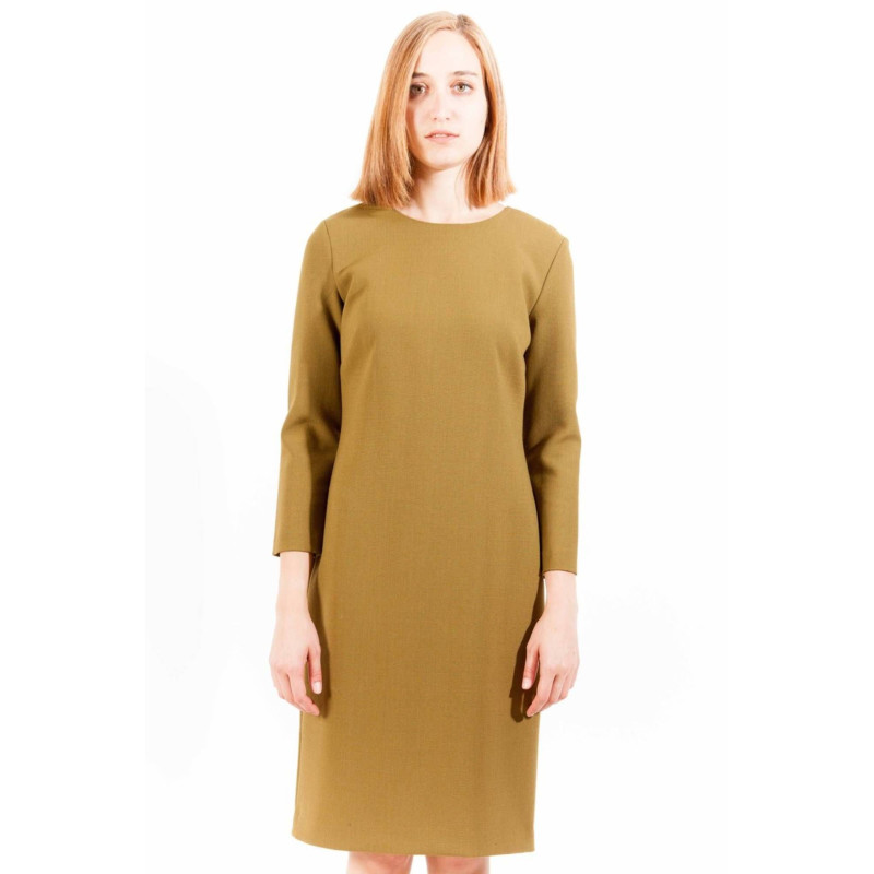 GANT SHORT DRESS GREEN WOMAN