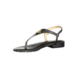 LAUREN RALPH LAUREN WOMEN&39S BLACK SANDAL SHOES