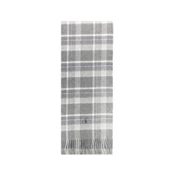 RALPH LAUREN GRAY WOMAN SCARF