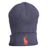 RALPH LAUREN MEN&39S BLUE BEANIE