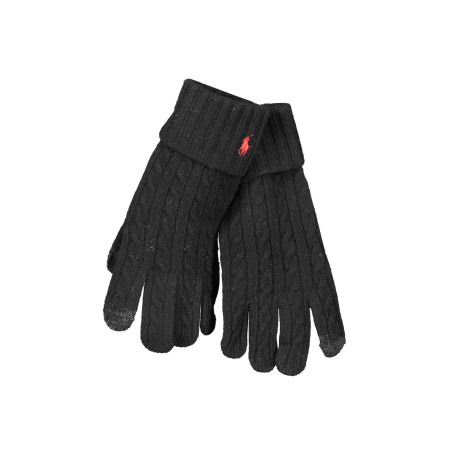 RALPH LAUREN MEN&39S BLACK GLOVES