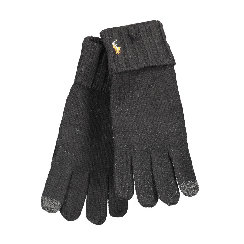 RALPH LAUREN MEN&39S BLACK GLOVES