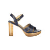 RALPH LAUREN CALZATURA SANDALO DONNA BLU