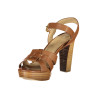 RALPH LAUREN WOMEN&39S SANDAL BROWN SHOE