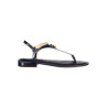 RALPH LAUREN SHOE SANDAL WOMAN BLUE