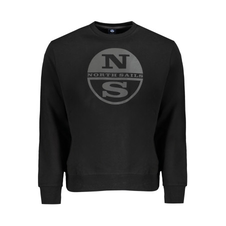 NORTH SAILS MEN&39S BLACK ZIP-UP SWEATSHIRT