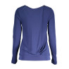 GANT T-SHIRT MANICHE LUNGHE DONNA BLU