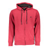 US GRAND POLO SWEATSHIRT WITH ZIP MAN RED