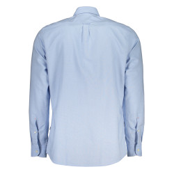 HUGO BOSS CAMICIA MANICHE LUNGHE UOMO AZZURRO