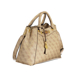 GUESS JEANS WOMEN&39S BAG BEIGE