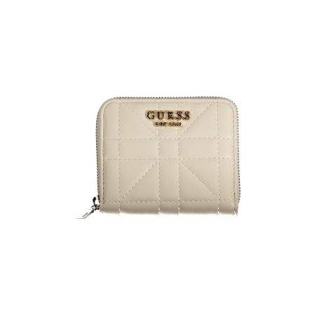 GUESS JEANS WOMEN&39S WALLET BEIGE