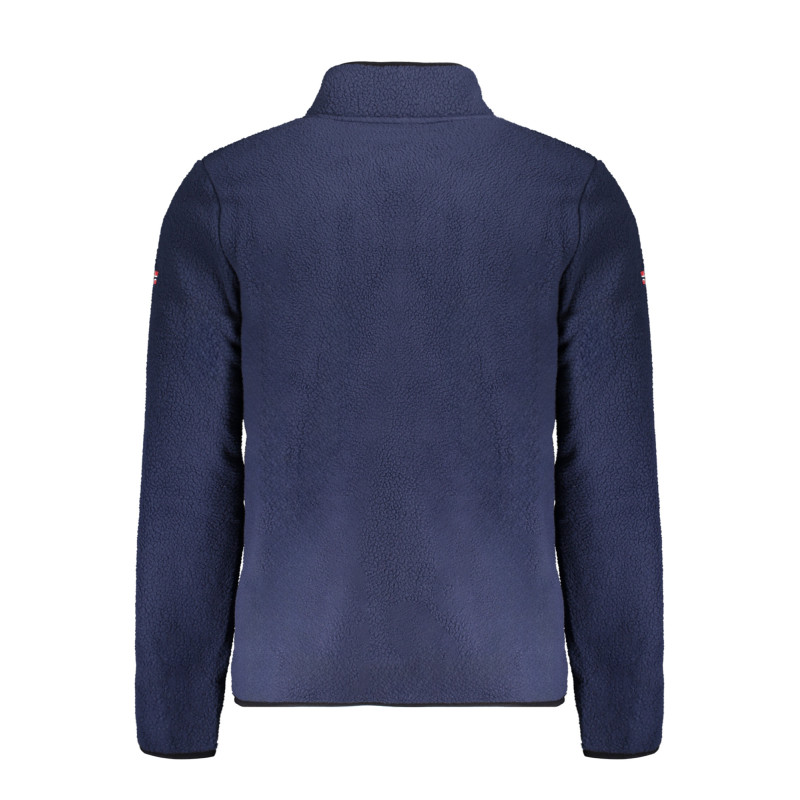 NORWAY 1963 MEN&39S BLUE ZIP-UP SWEATSHIRT