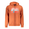 NORWAY 1963 MEN&39S BROWN ZIP-UP SWEATSHIRT