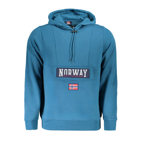 NORWAY 1963 MEN&39S BLUE ZIP-UP SWEATSHIRT