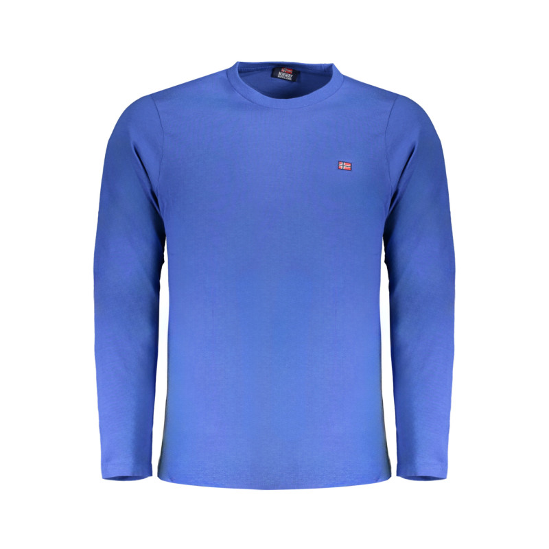 NORWAY 1963 MEN&39S LONG SLEEVE T-SHIRT BLUE