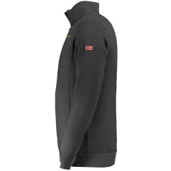 NORWAY 1963 MEN&39S BLACK ZIP-UP SWEATSHIRT