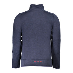 NORWAY 1963 MEN&39S BLUE ZIP-UP SWEATSHIRT