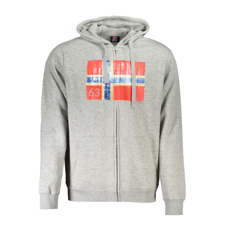 NORWAY 1963 MEN&39S ZIP-UP SWEATSHIRT GREY