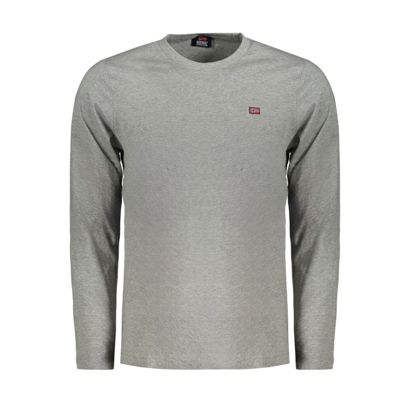 NORWAY 1963 MEN&39S LONG SLEEVE T-SHIRT GREY