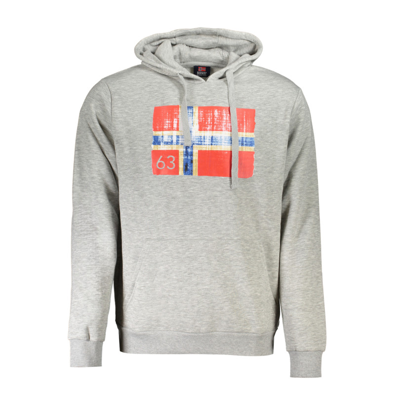 NORWAY 1963 MEN&39S ZIP-UP SWEATSHIRT GREY