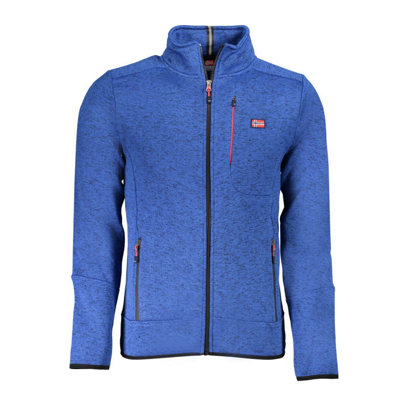 NORWAY 1963 MEN&39S BLUE ZIP-UP SWEATSHIRT