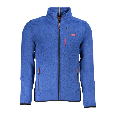 NORWAY 1963 MEN&39S BLUE ZIP-UP SWEATSHIRT