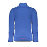 NORWAY 1963 FELPA CON ZIP UOMO BLU