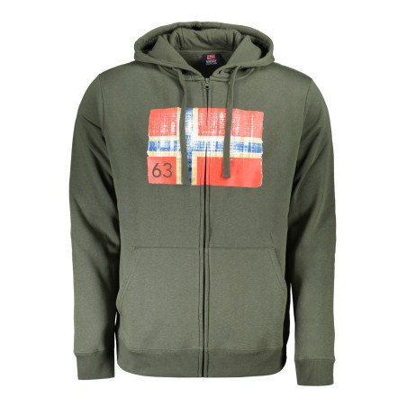 NORWAY 1963 MEN&39S ZIP-UP SWEATSHIRT GREEN