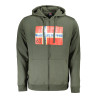 NORWAY 1963 FELPA CON ZIP UOMO VERDE