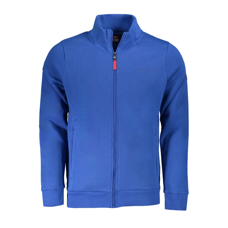 NORWAY 1963 MEN&39S BLUE ZIP-UP SWEATSHIRT