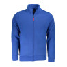 NORWAY 1963 FELPA CON ZIP UOMO BLU