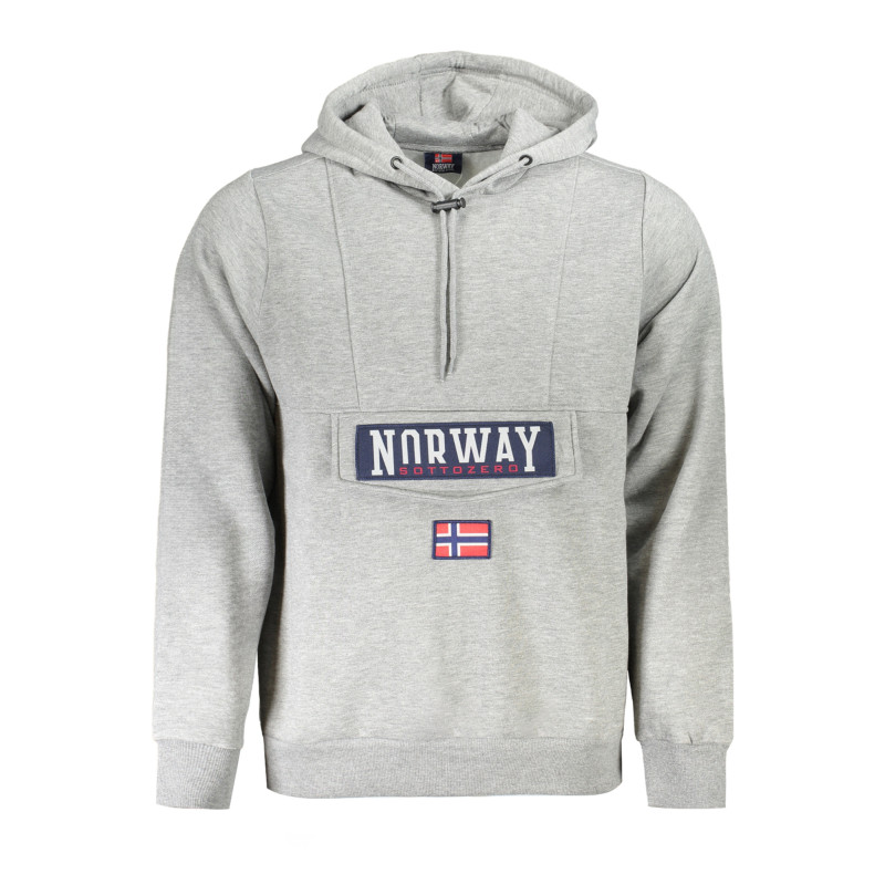 NORWAY 1963 MEN&39S ZIP-UP SWEATSHIRT GREY