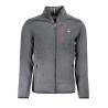 NORWAY 1963 FELPA CON ZIP UOMO GRIGIO