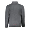 NORWAY 1963 FELPA CON ZIP UOMO GRIGIO