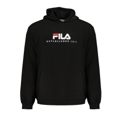 FILA FELPA SENZA ZIP UOMO NERO