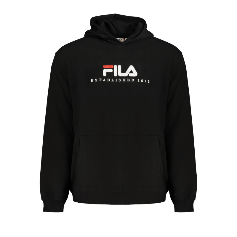 FILA FELPA SENZA ZIP UOMO NERO